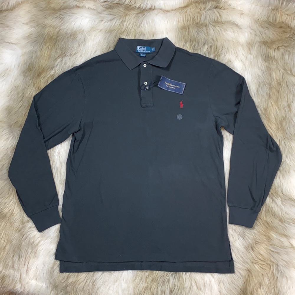 Polo By Ralph Lauren Long Sleeve Polo, LT Tall, 100% Cotton